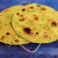 A picture of Palak Paratha.
