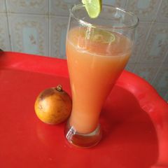 A picture of Agwaluma juice.
