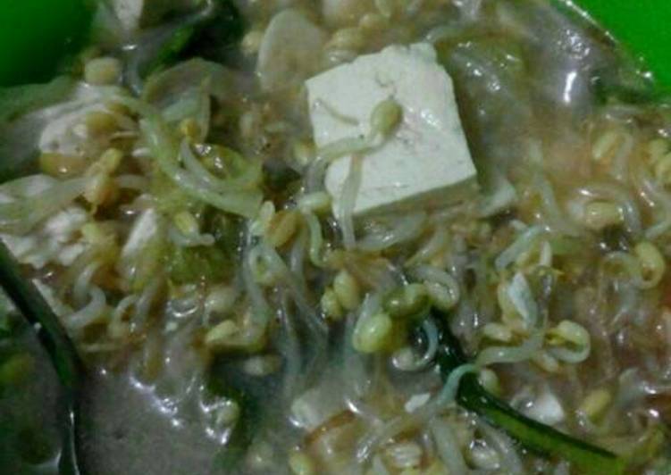 Mix Kuah (Kecambah Tahu Sawi)🍲