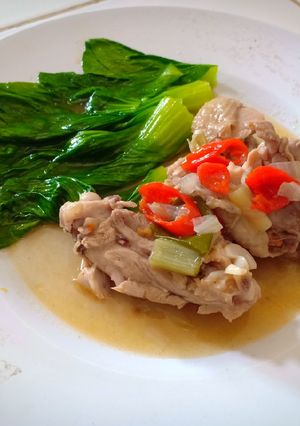 Foto resep Ayam Tumis Pokcoy