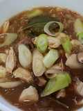 ต้มเส้นแกงร้อนอกไก่ (อาหารคลีน)