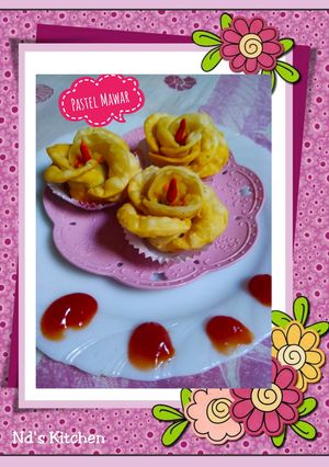 Foto resep Pastel mawar