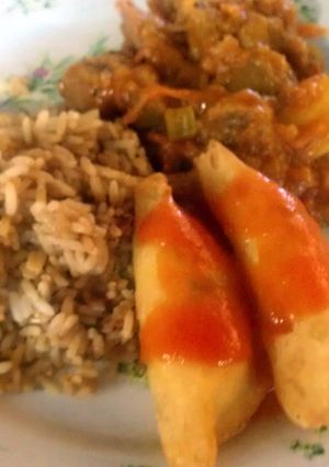 A picture of Sweet and Sour Pork.