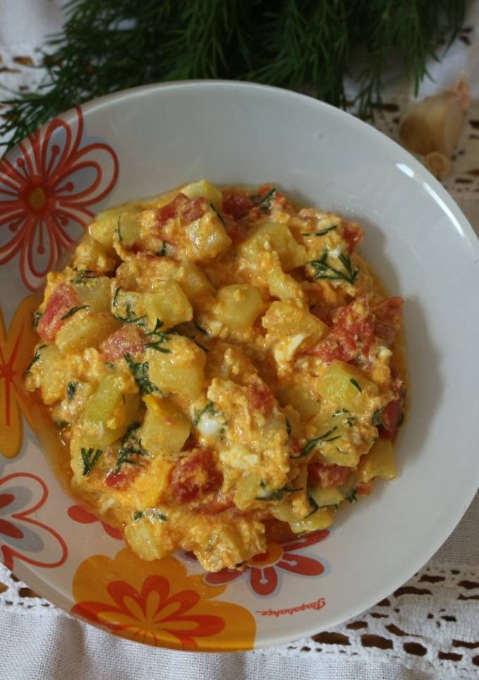 Кабачки по-селянськи