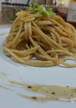 รูปของ สปาเกตตีซอสกระเทียม (Aglio e Olio)