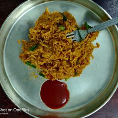 Makhni Maggi A picture of Makhni Maggi.