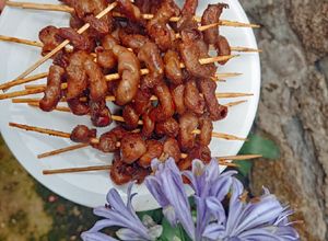 Hình của món Lòng cá basa nướng sate bằng nckd.