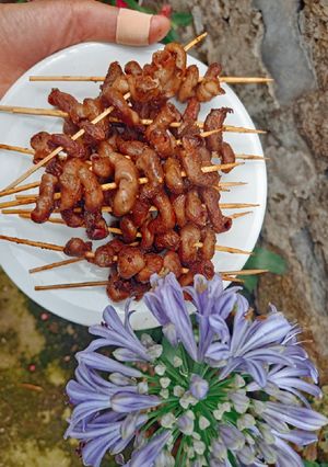 Hình của món Lòng cá basa nướng sate bằng nckd.