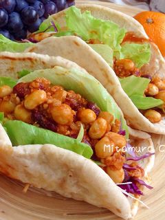 印度烤餅(夾蕃茄肉醬) 的食譜成品照片