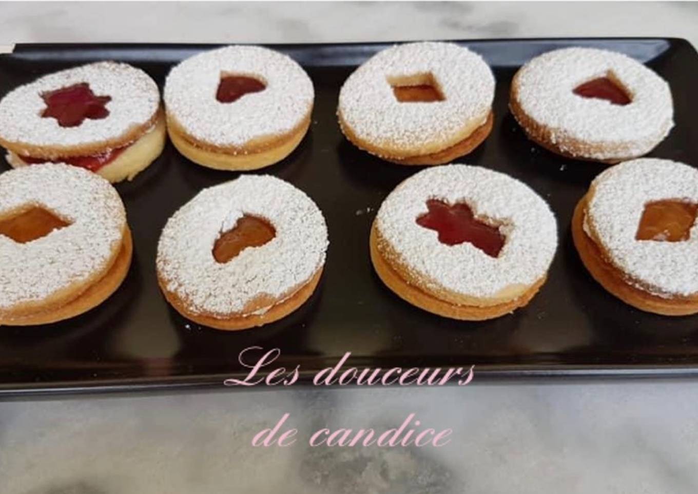 Sablés à la confiture