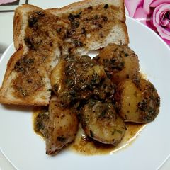Fenugreek pepper potatoes#recipemarathon A picture of Fenugreek pepper potatoes#recipemarathon.
