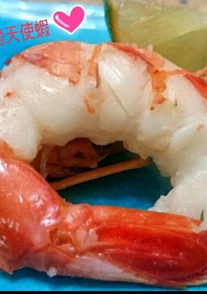 鹽烤天使蝦 的食譜成品照片