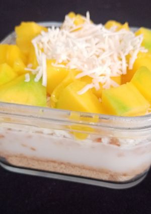 Foto resep Dessert Box Pudding Mangga Regal