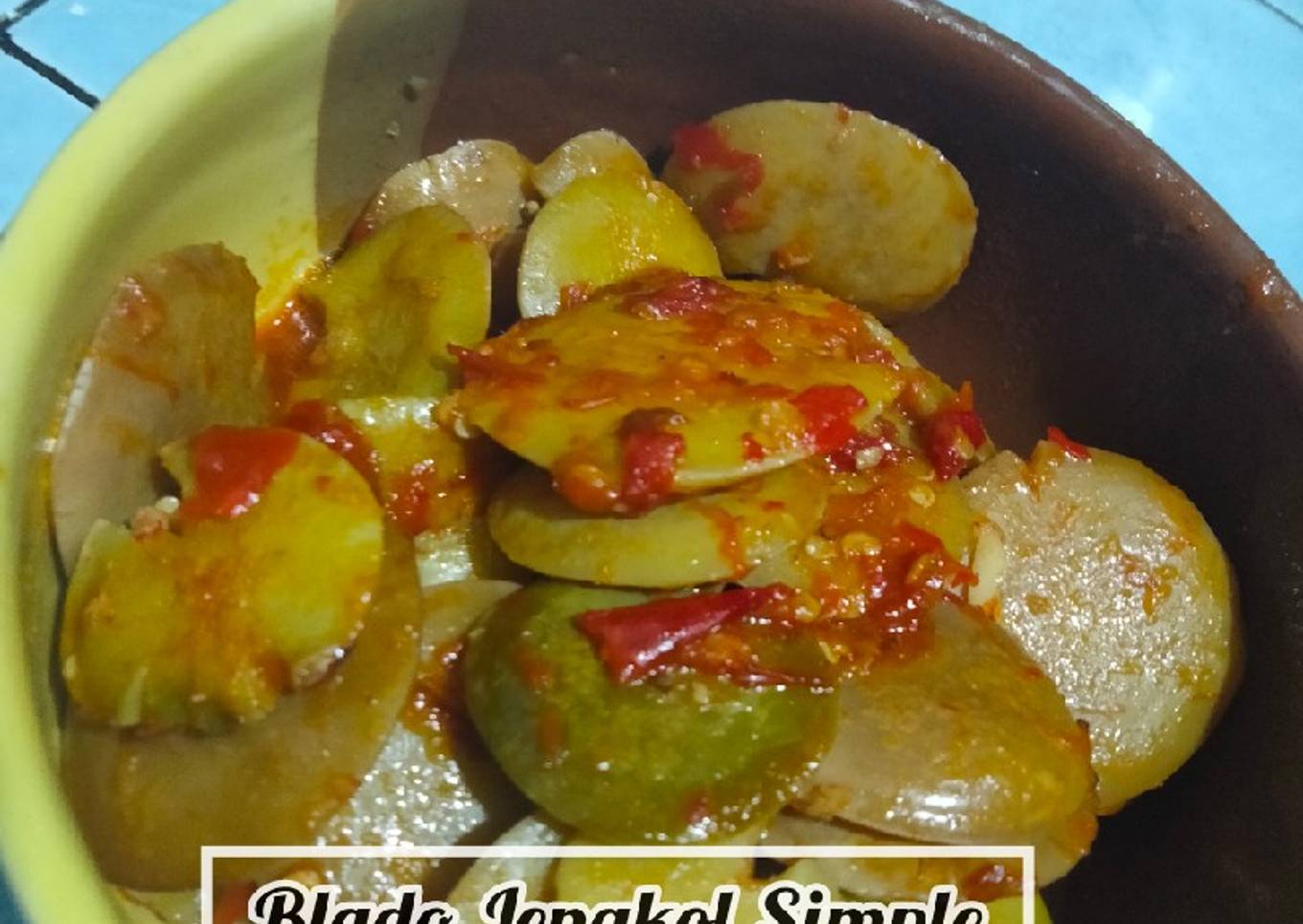 Balado Jengkol Simple