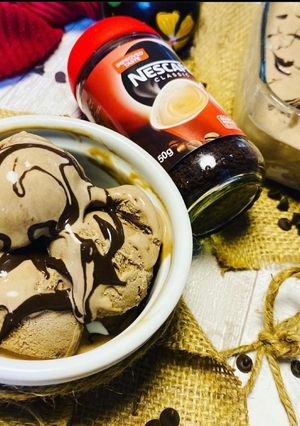 A picture of Mocha fudge ice cream.