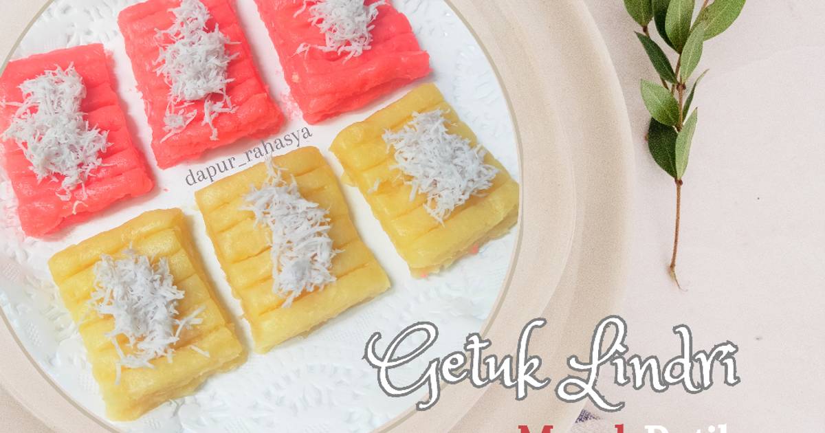 Resep Getuk Lindri Merah Putih ???????? Paling Praktis dan Simple