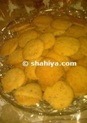 صورة لوصفة طريقة عمل بسكوت باللوز