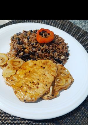 A picture of Cuban Pork Steak 🇨🇺.