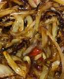 Cebollas caramelizadas