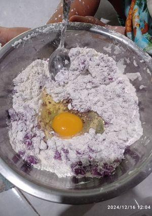 Foto resep Stick bawang ubi ungu empuk Homemade