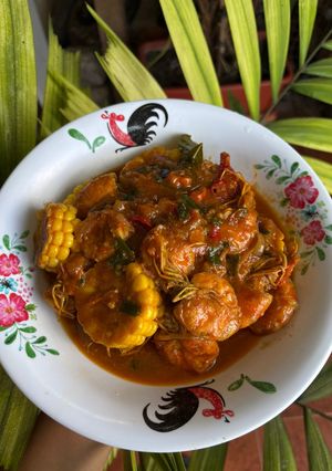 Foto resep Udang saos padang
