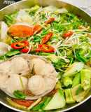 Cá bớp nấu canh chua