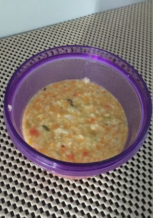 Foto resep Nasi Tim Mujair (MPASI)