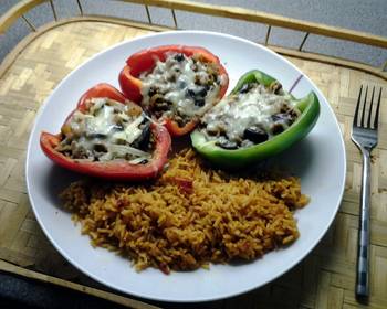 Easy Serving Recipe Spicy Stuffed Chilli Bell Peppers Most Delicious