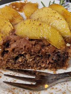 Zabpelyhes-diós sütemény, mikróban (glutén- és tejmentes) recept fotója