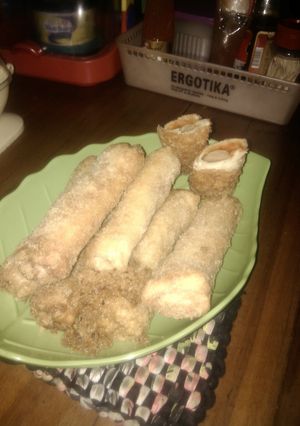 Foto resep Roti goreng isi sosis