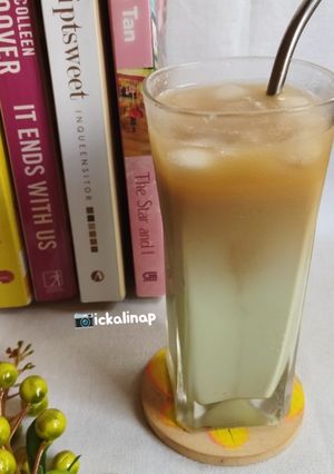 Foto resep Dirty Matcha Latte Iced