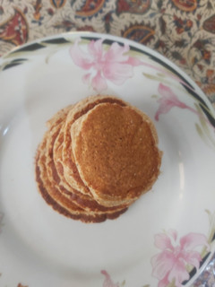 عکسی از دستور پنکیک جو دو سر(خوشمزه ی رژیمی،سالم و مقوی)