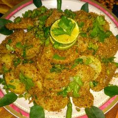 A picture of Aloo kachalu.