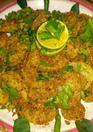 A picture of Aloo kachalu.