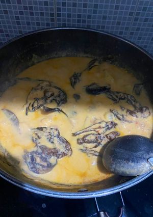 Foto resep Gulai Asam Durian (Mangut Tempoyak) Khas Pasaman Sumatera Barat