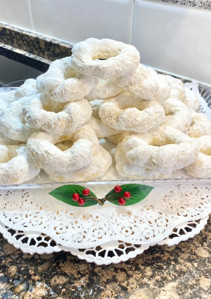 Una foto de Rosquillas de leche en polvo