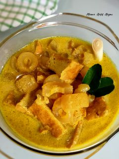 Foto resep Opor Kikil Tahu Bumbu Instant