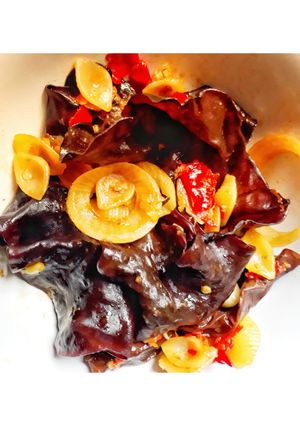 Foto resep Jamur Kuping Pedas Manis