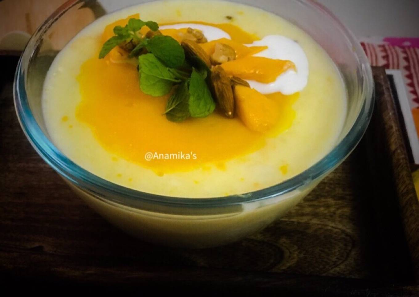 Shahi Mango Kesar Phirni
