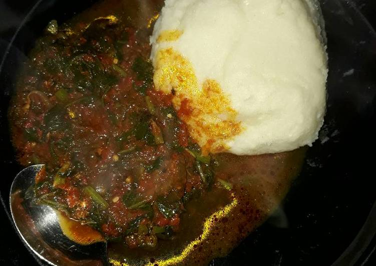 Step-by-Step Guide to Prepare Quick Eforiro and poundo yam