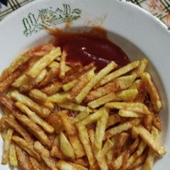 A picture of French fries.