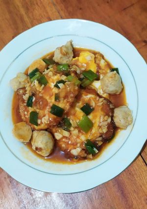 Foto resep Telur Ceplok Asam Manis