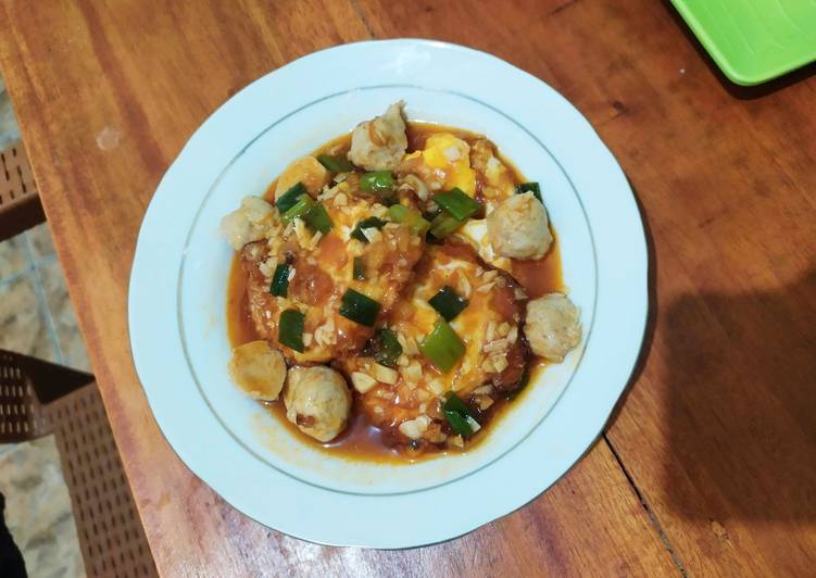 Telur Ceplok Asam Manis