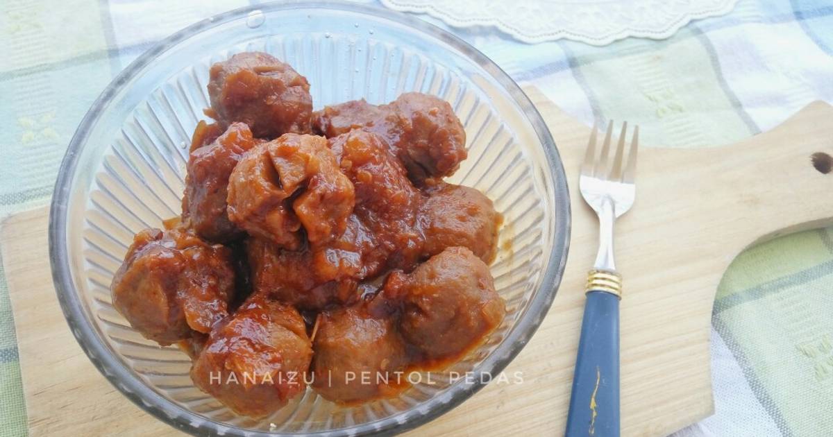 Resep Pentol Bakso Pedas Mercon Gila Dower Setan Oleh Hanaizu Cookpad