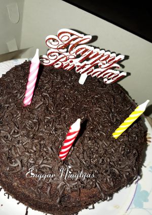 Foto resep Brownies simple 3 telur