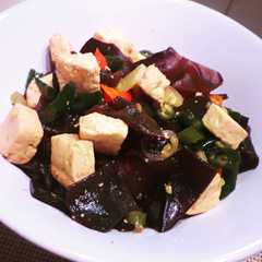 A picture of Tumis Jamur Kuping.