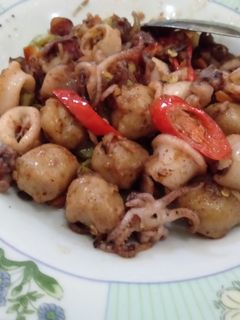 Foto resep Tumis bakso cumi
