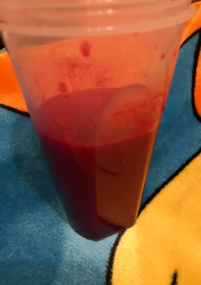 Una foto de Batido mañanero depura
