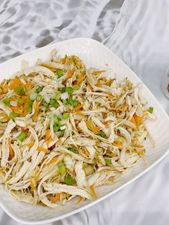 涼拌咖哩雞絲~萬用鍋食譜 的食譜成品照片
