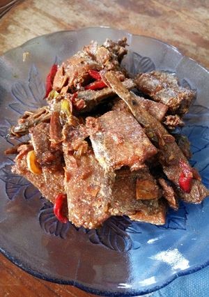 Foto resep Oseng Ikan Asin Layur